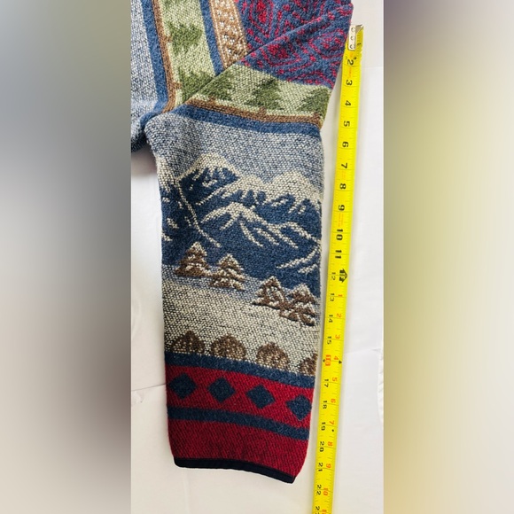 Vintage Sonoma Wool Blend Scenic Tapestry Jacket L - Picture 9 of 14